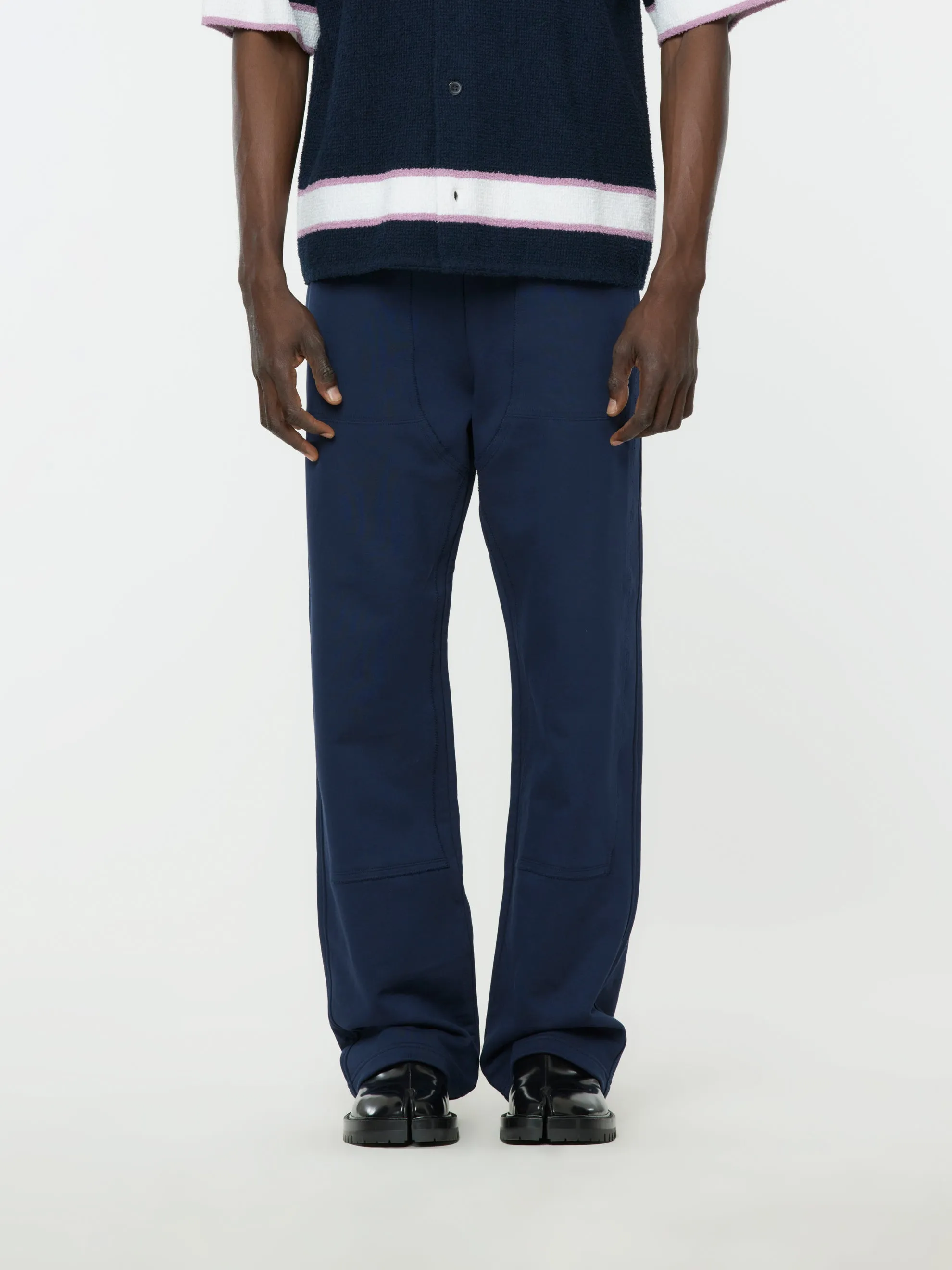Banded Track Trousers (Blue Kyanite)