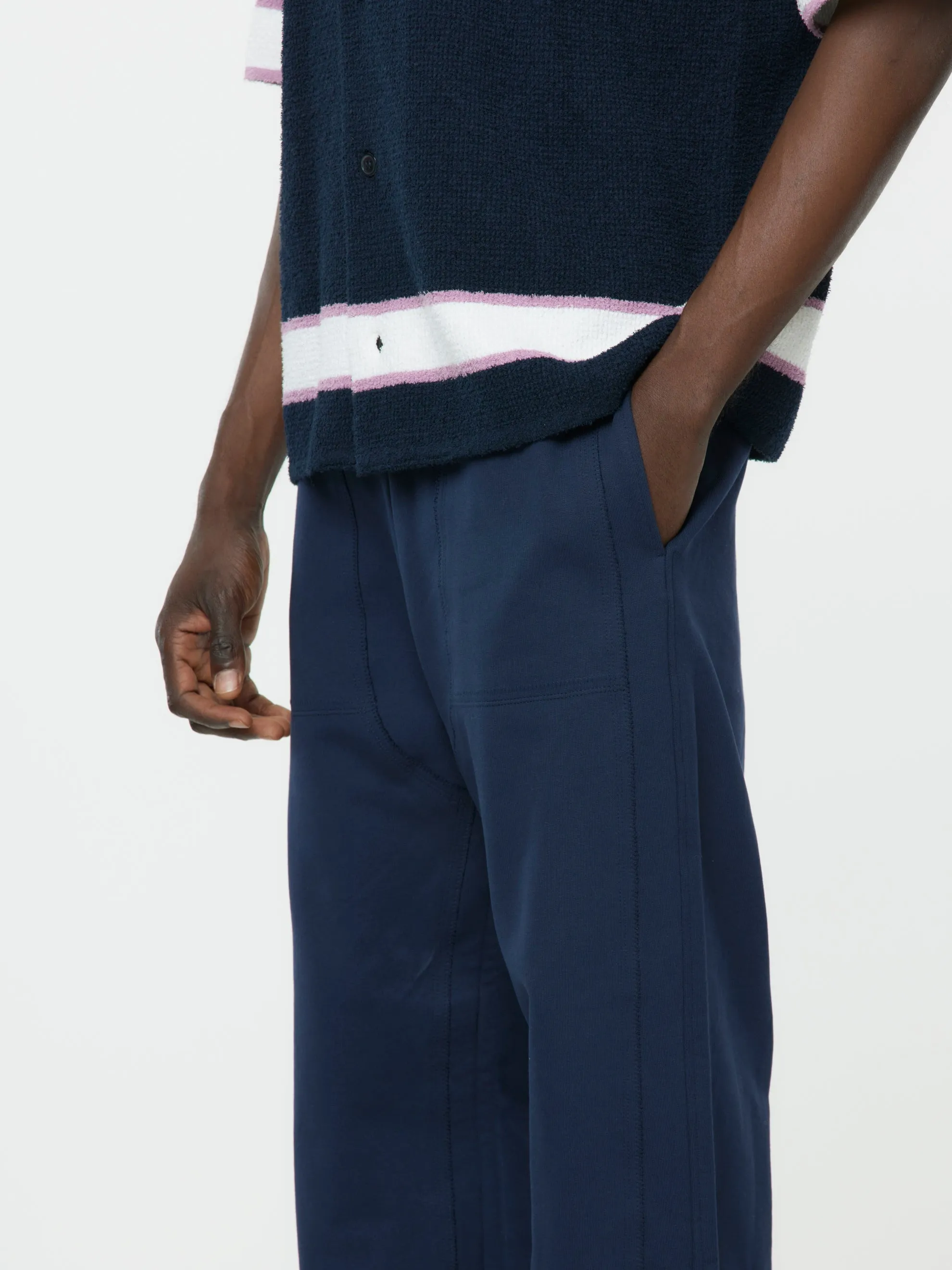 Banded Track Trousers (Blue Kyanite)