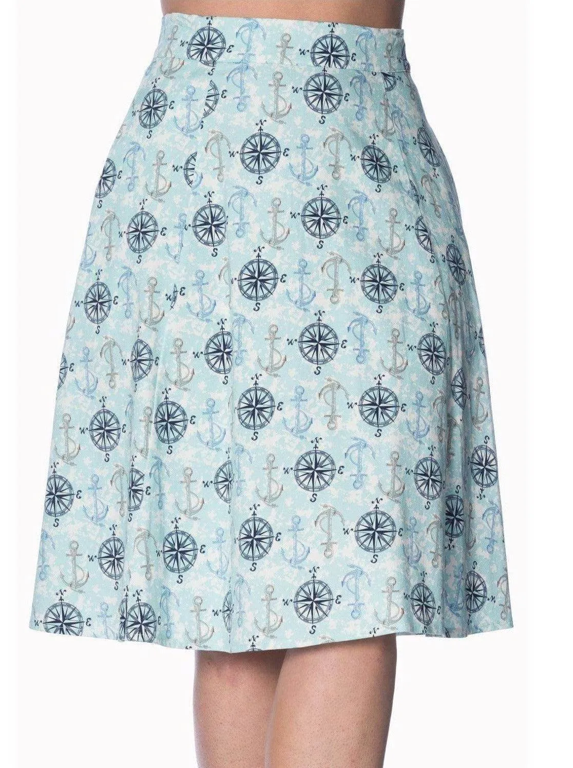 Banned Retro Compass Skirt