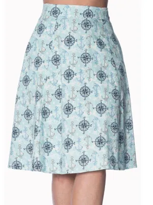 Banned Retro Compass Skirt