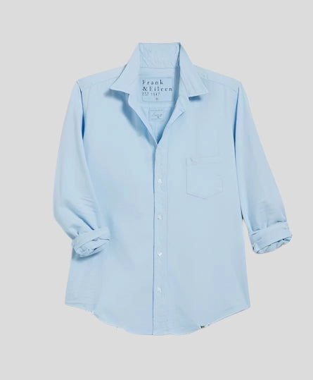 MinimalistDesign Barry Tailored Button Up Shirt Cloud