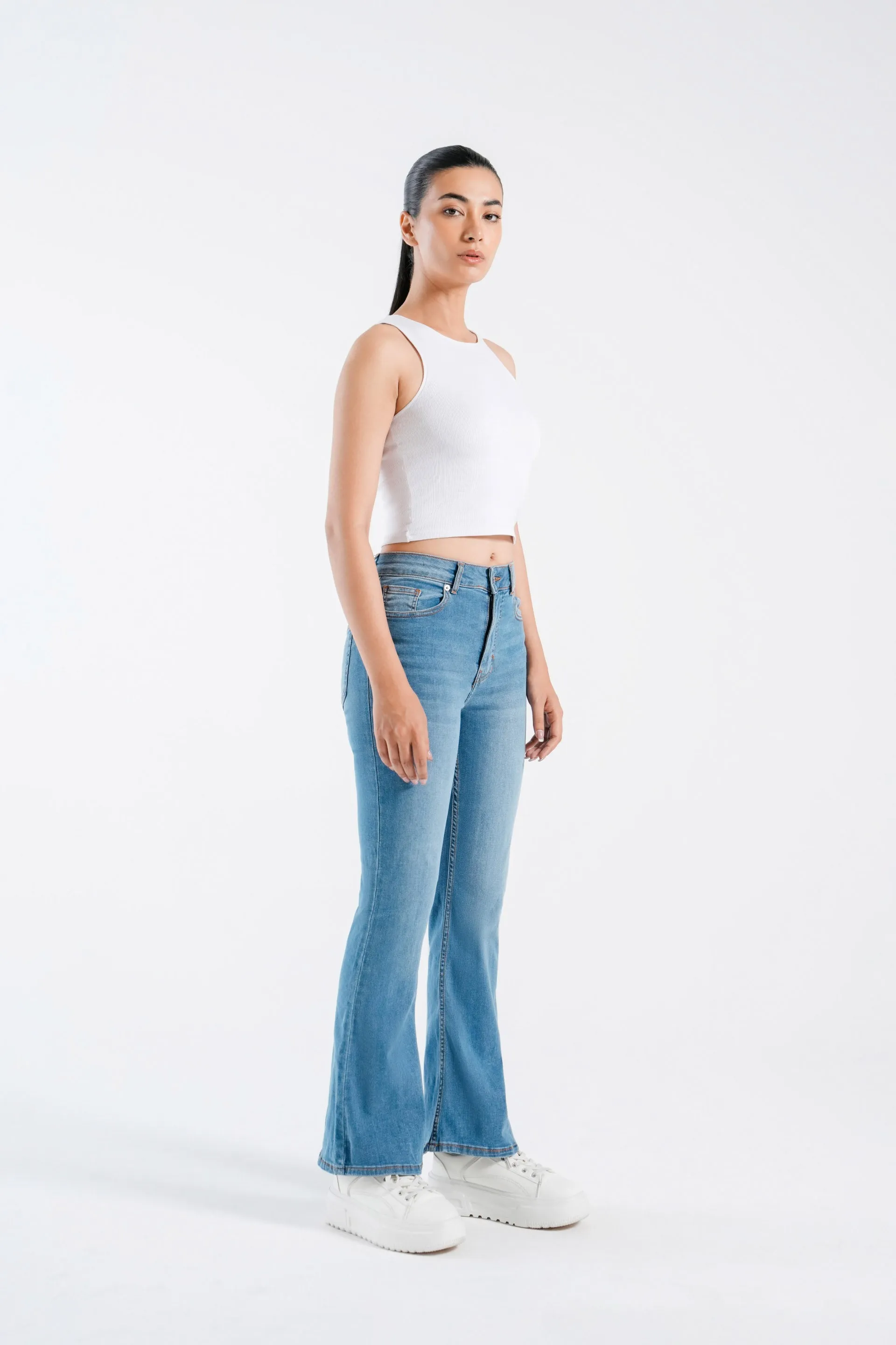 Basic Flared Jeans