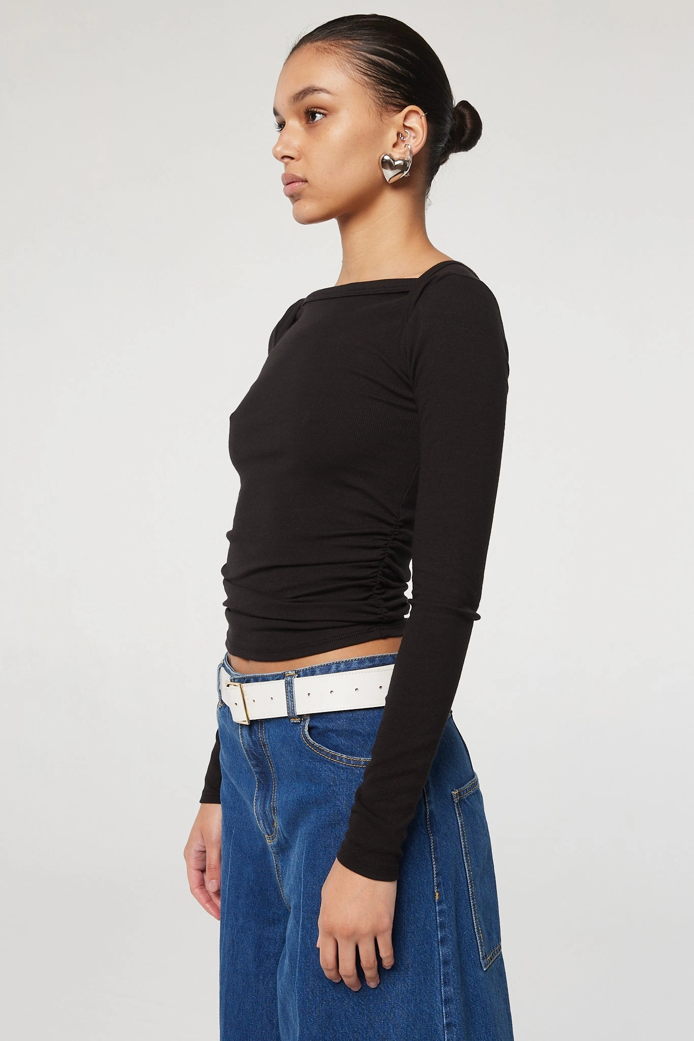 FlatlockStitching BECKS LONG SLEEVE TOP