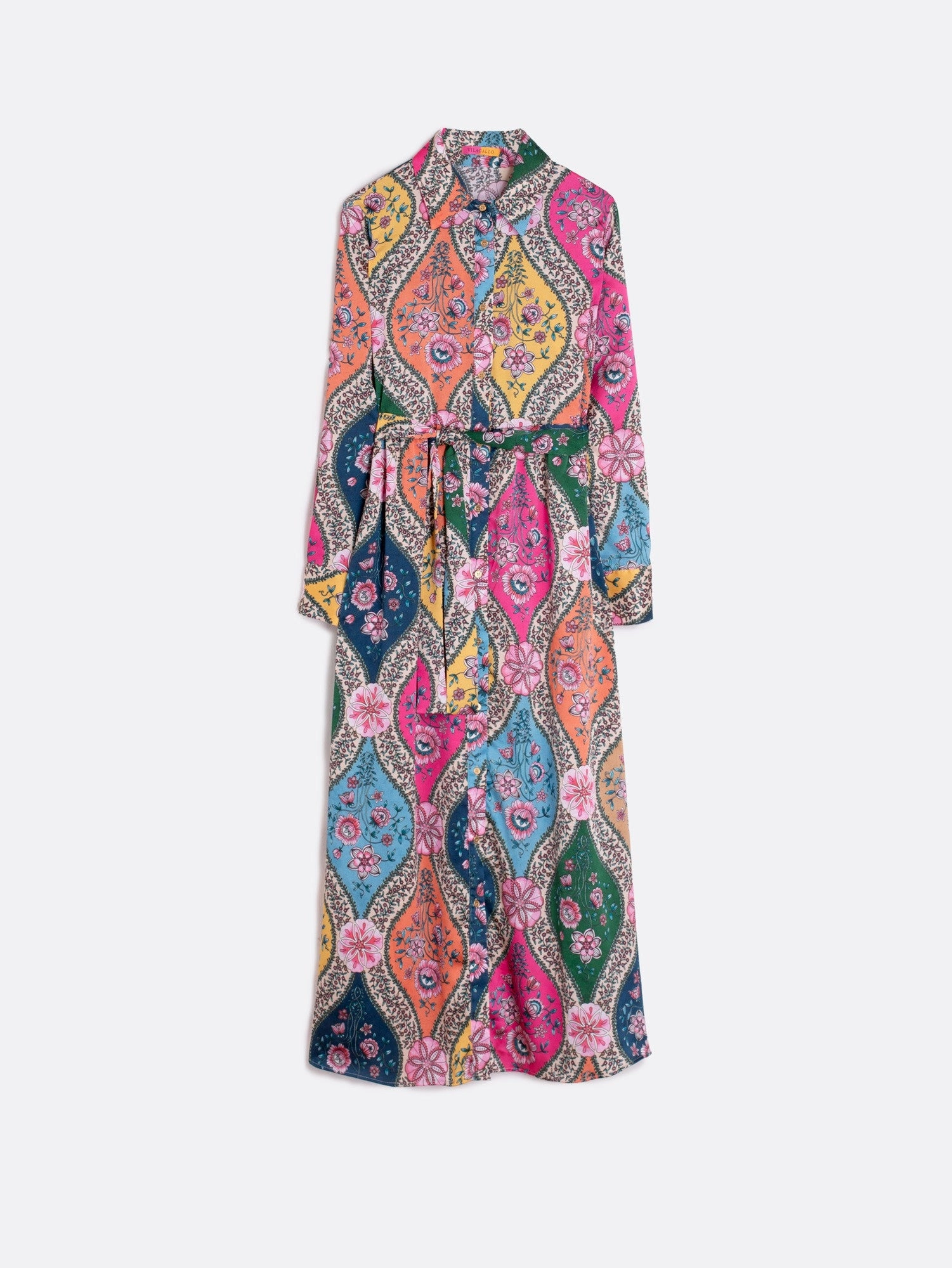 FLORAL SHIRT DRESS Classic Appeal
