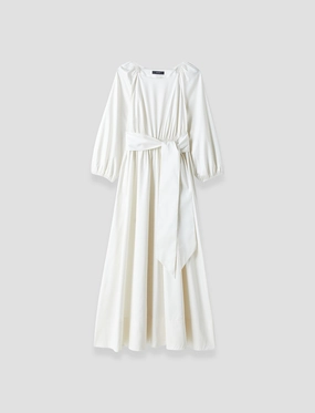 Bellan Cotton Sateen Dress Cozy Wearable
