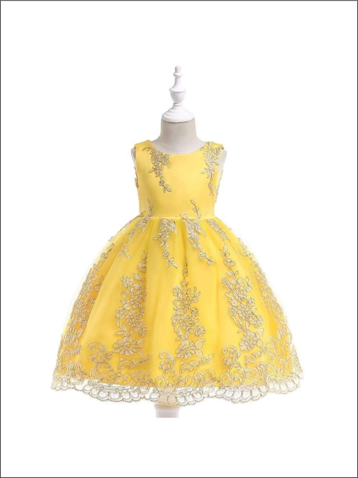 Belle Of The Ball Floral Lace Party Dress
