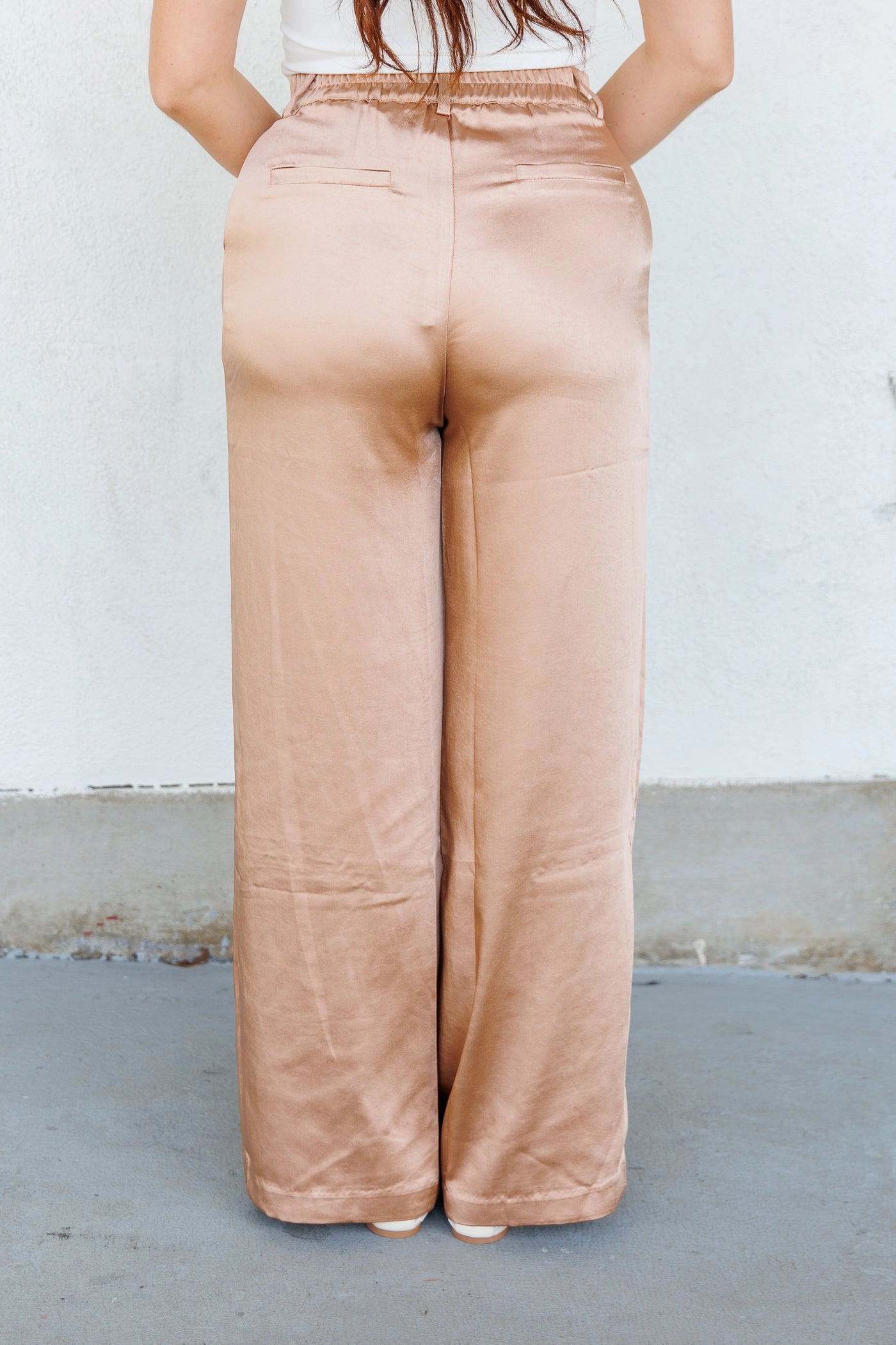 Ultra Soft Blend Plus-size option BELLE SATIN PANTS