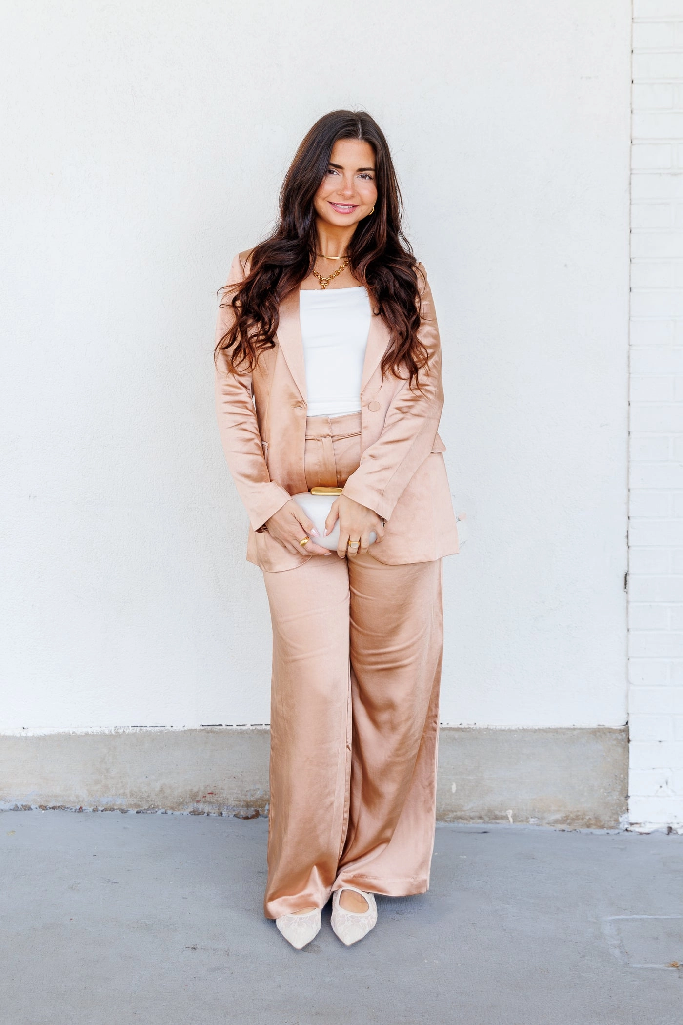 BELLE SATIN PANTS Eco Friendly Fabric