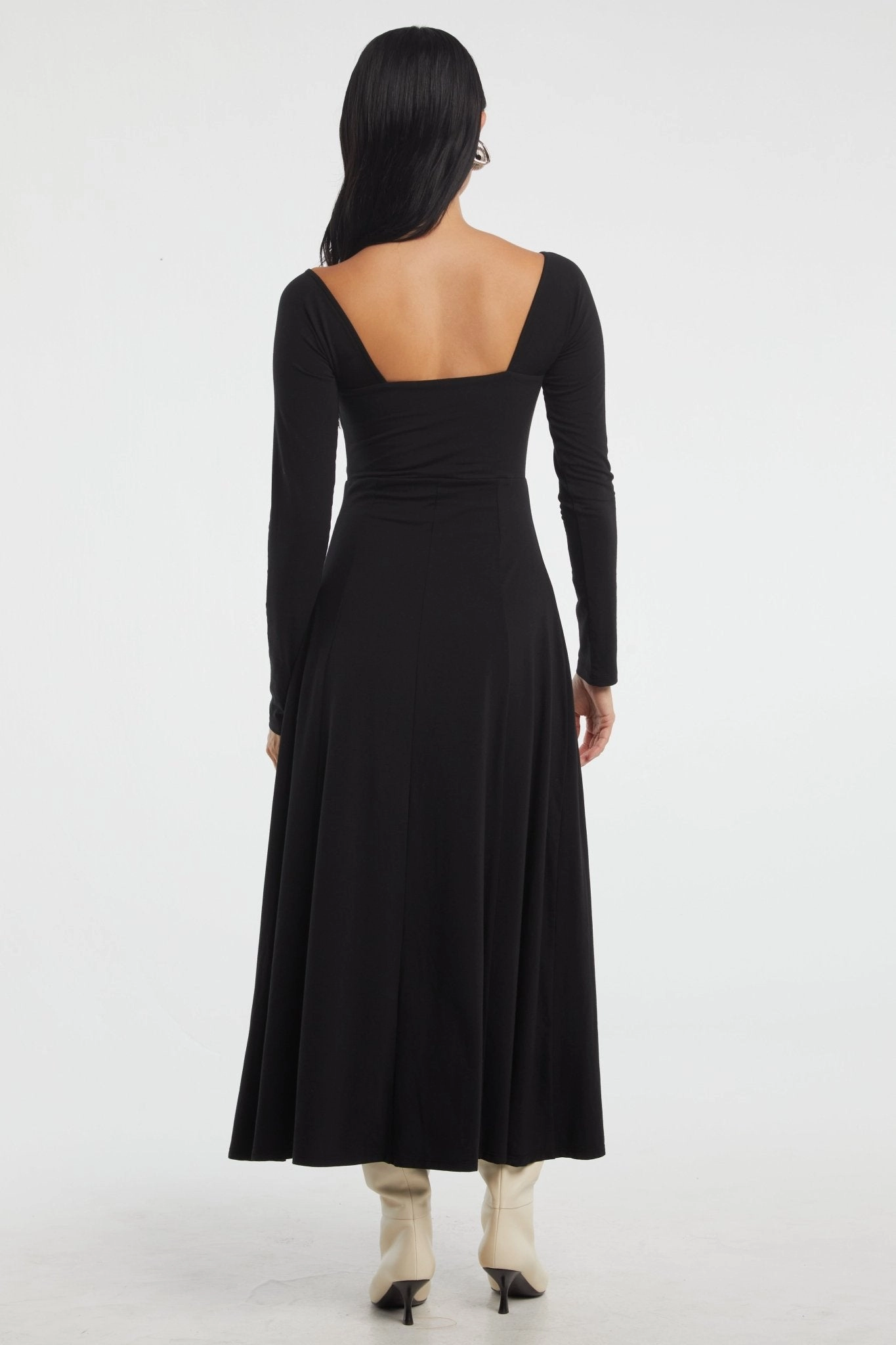BENISON DRESS Timeless Fit Look Influencer-Style