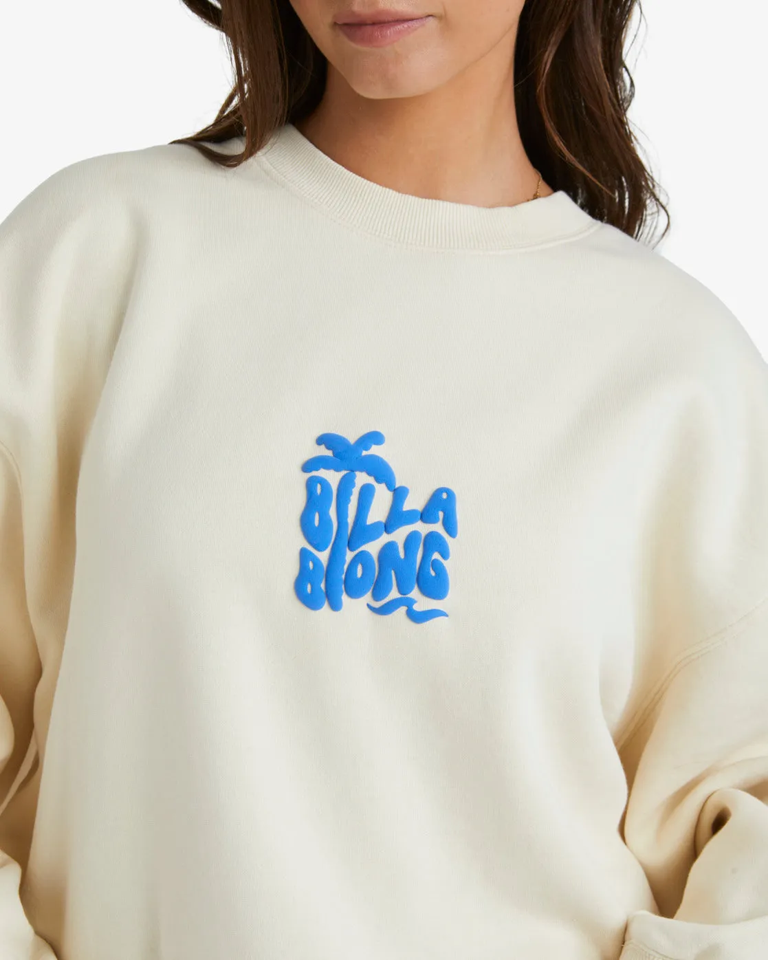 Billabong Palm Life Kendall Crew - Whitecap
