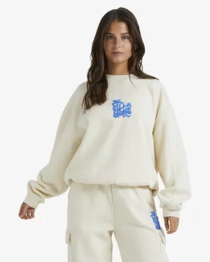 Billabong Palm Life Kendall Crew - Whitecap