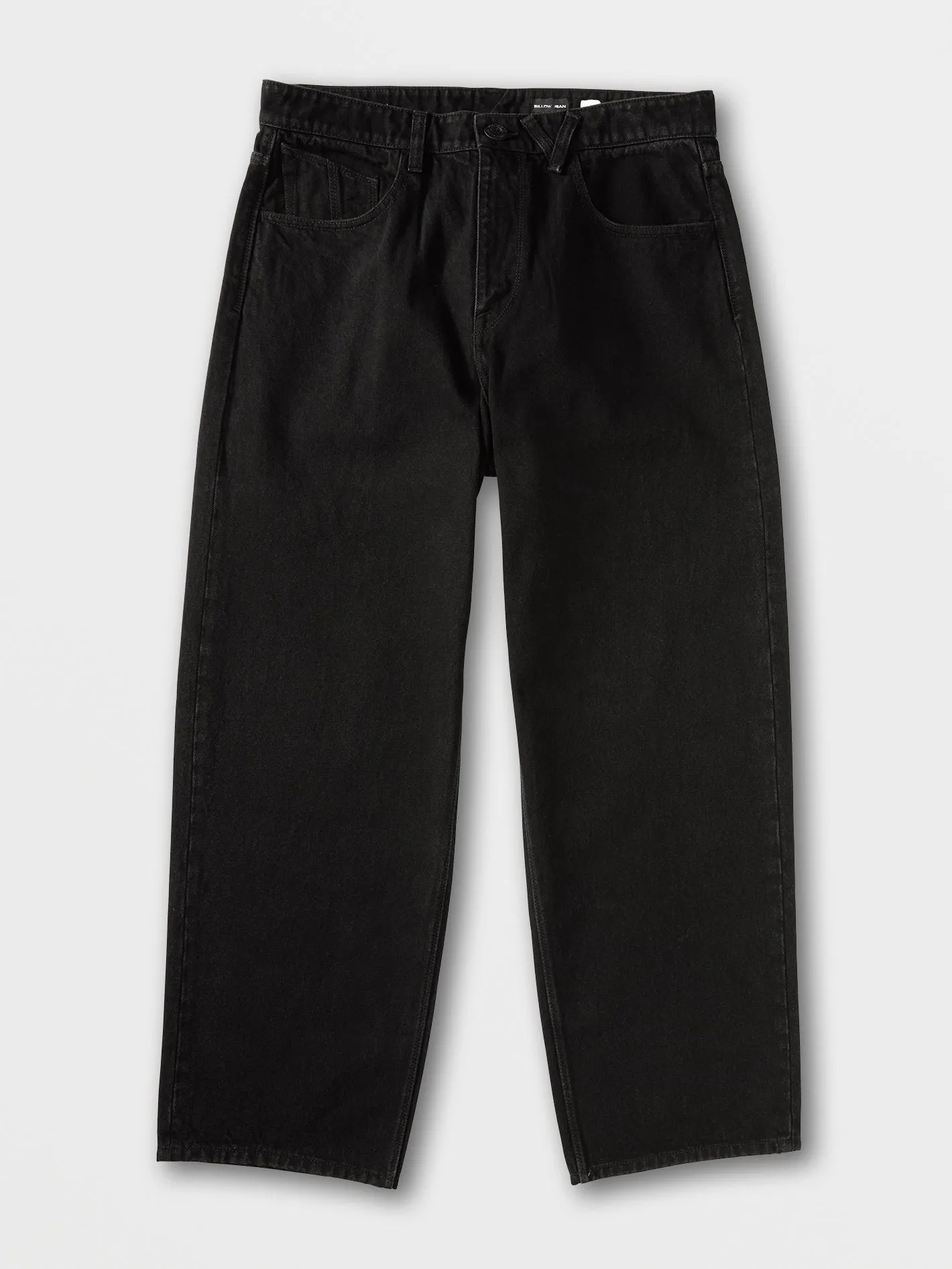 Billow Loose Tapered Fit Jeans - Black