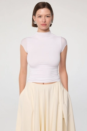 LongLastingDurability REESE MOCK NECK TOP