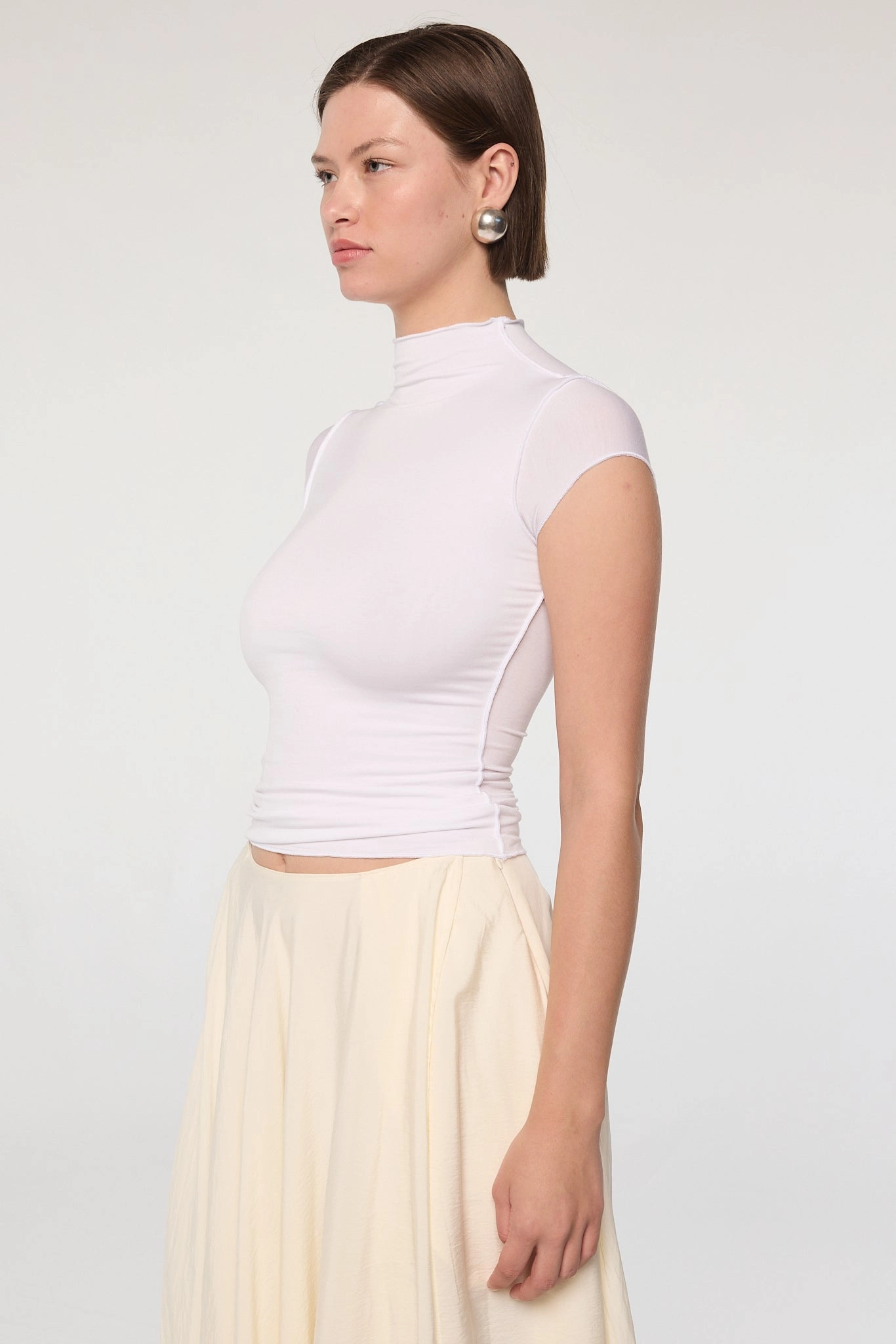 Bonded Seam Tape REESE MOCK NECK TOP
