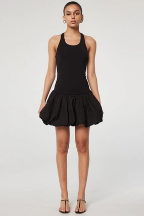 Satin Touch Dreamy Drape BIRCH DRESS