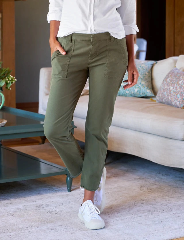 Blackrock Italian Utility Pant Army Stretch Support Fit Carbon Infused Fabric
