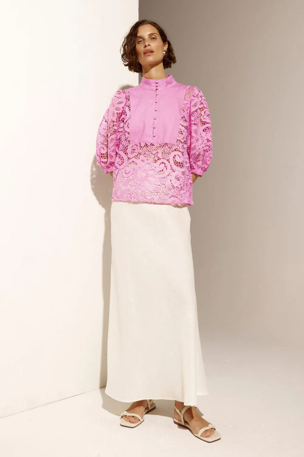 blend skirt - cream