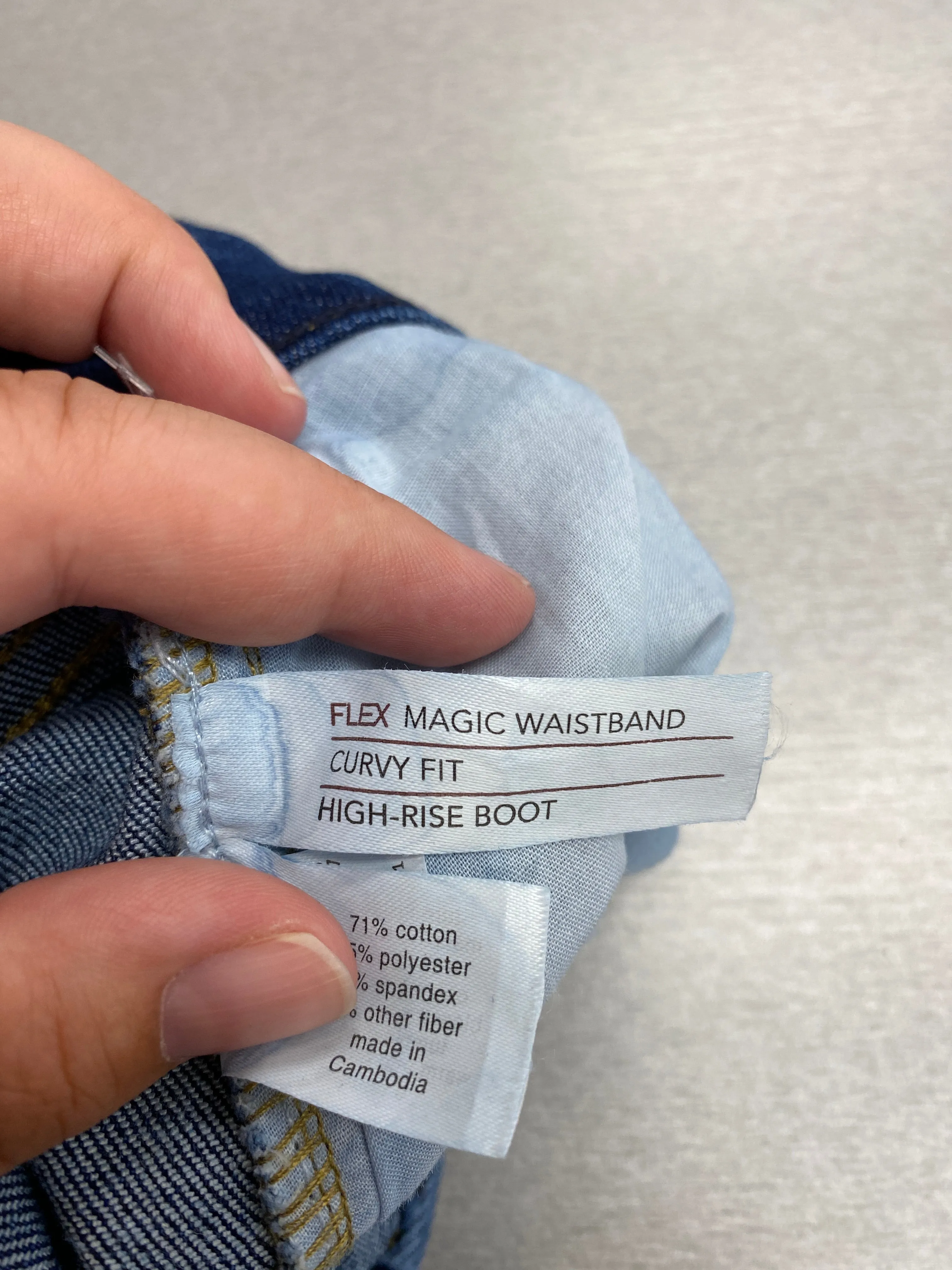 Blue Denim Jeans Bootcut Lane Bryant, Size 20