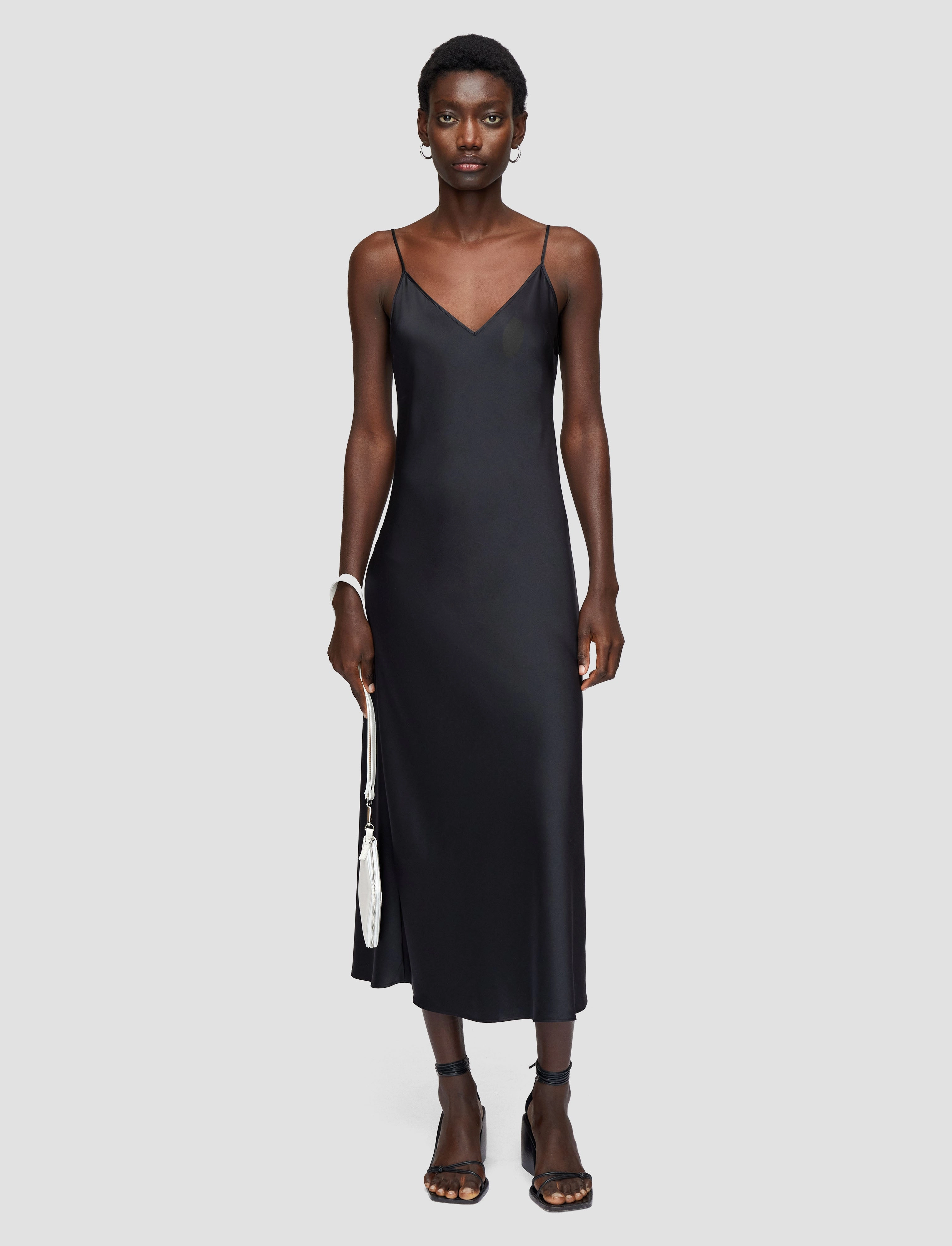 Vacation Vibe Silk Satin Clea Dress