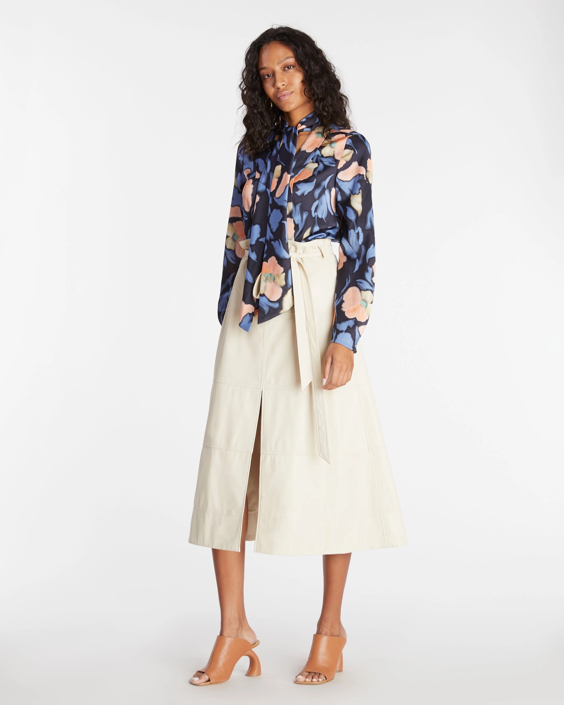 Vegan Leather Hudson Skirt OrganicCotton