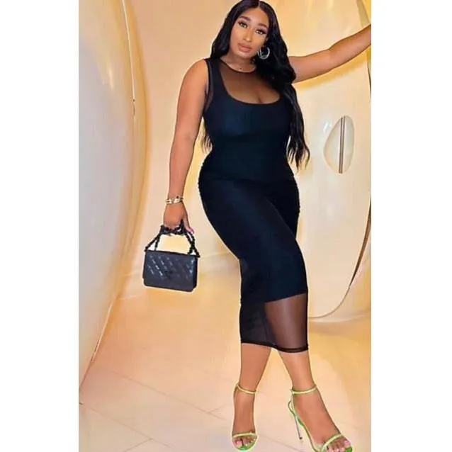Bodycon Lace Cover Dress