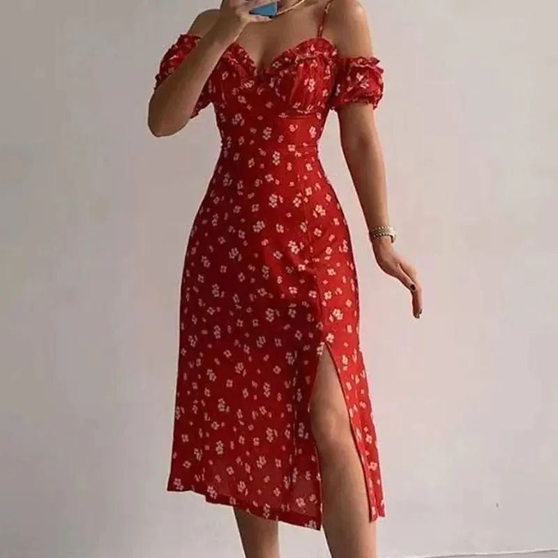 Bohemian Floral Maxi Dress