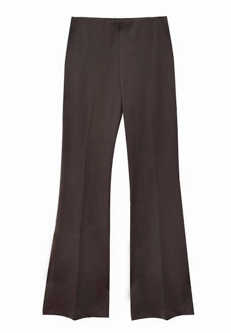 Bootcut Pant Brown Breathable Waist