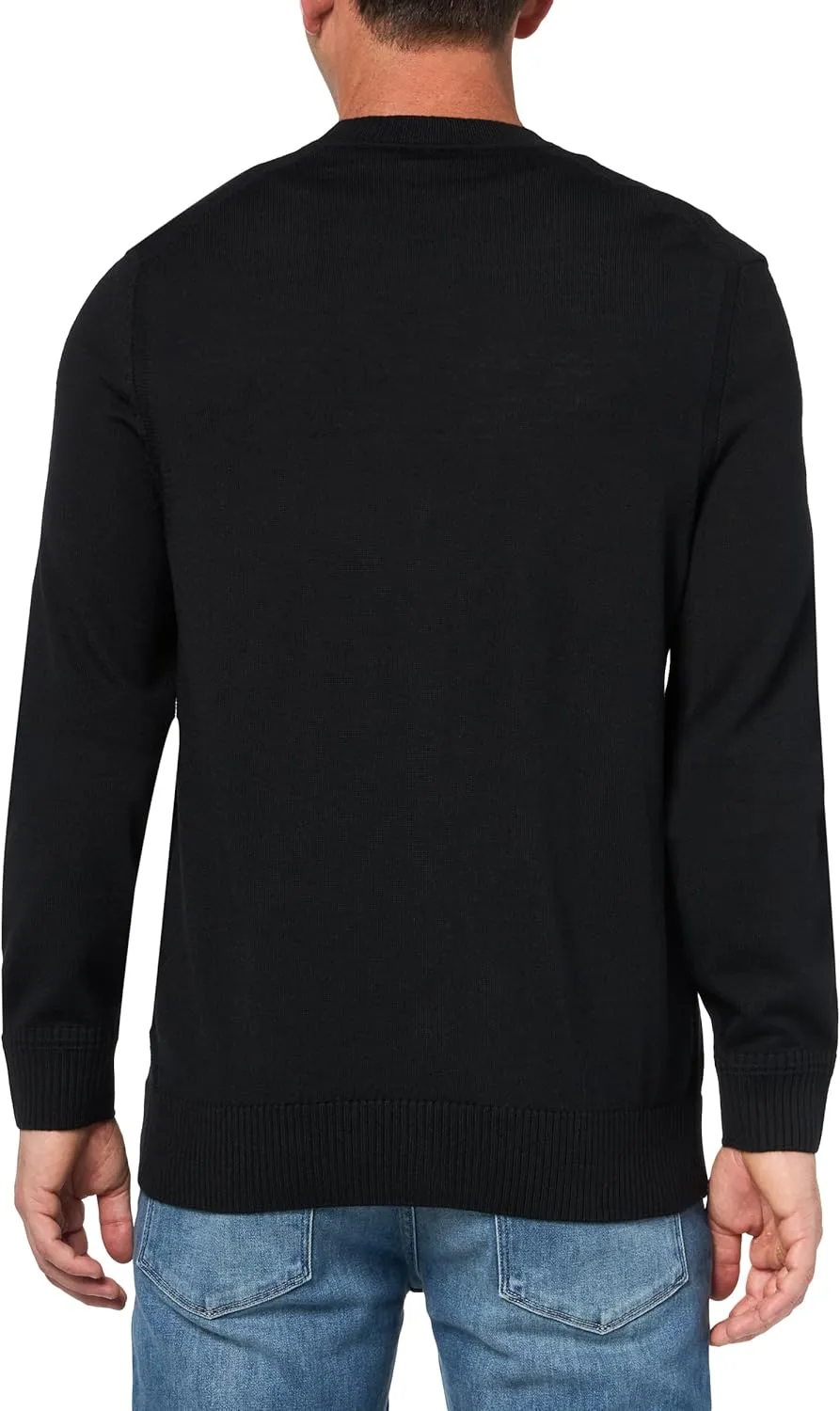 BOSS Men's Wool Blend Button Down Cardigan