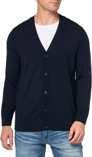 BOSS Men's Wool Blend Button Down Cardigan
