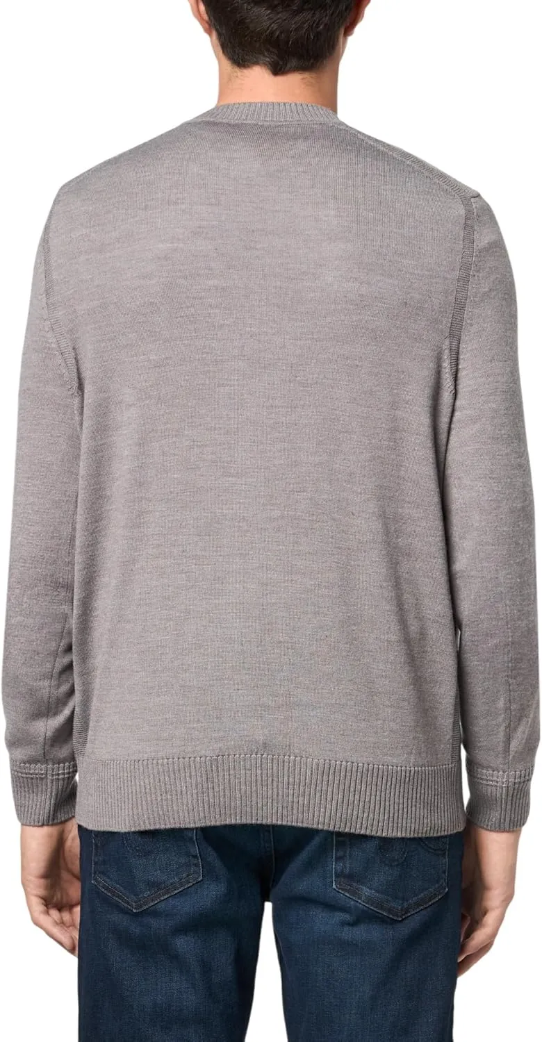 BOSS Men's Wool Blend Button Down Cardigan