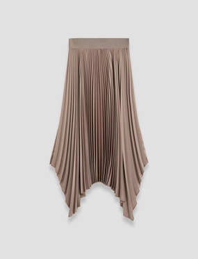 Ade Knit Weave Pliss?? Skirt Stretch Material