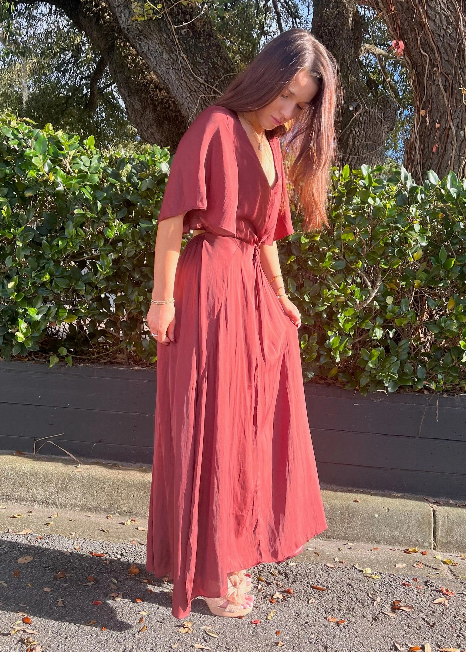 Linen Vibe Cozy Base SAOIRSE MAXI DRESS