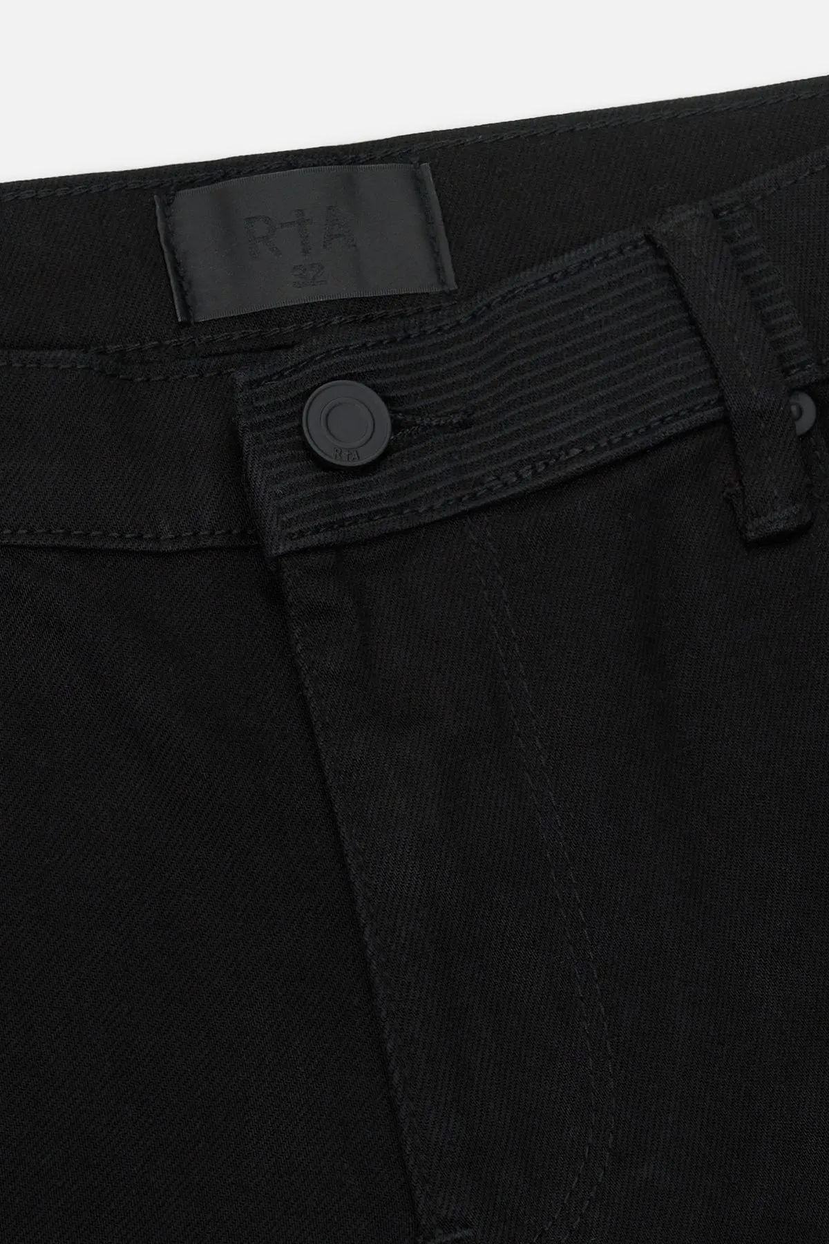 BRYANT SKINNY JEAN | BLACK CROSS PATCHES