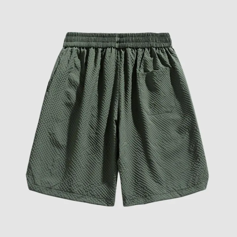 Bubble Check Cargo Shorts