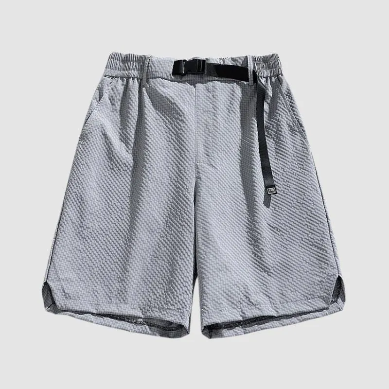 Bubble Check Cargo Shorts