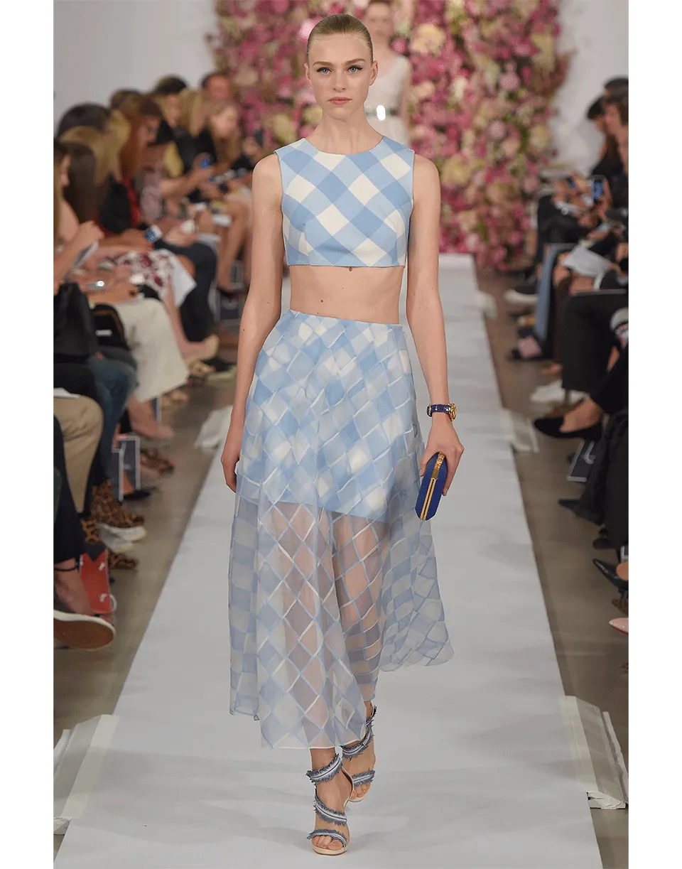 Buffalo Check Skirt