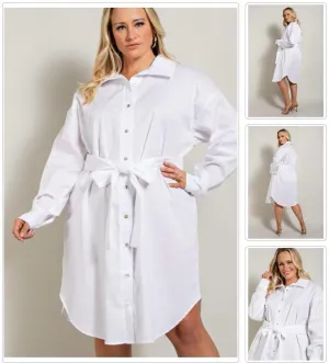 Button Down Shirt Dress