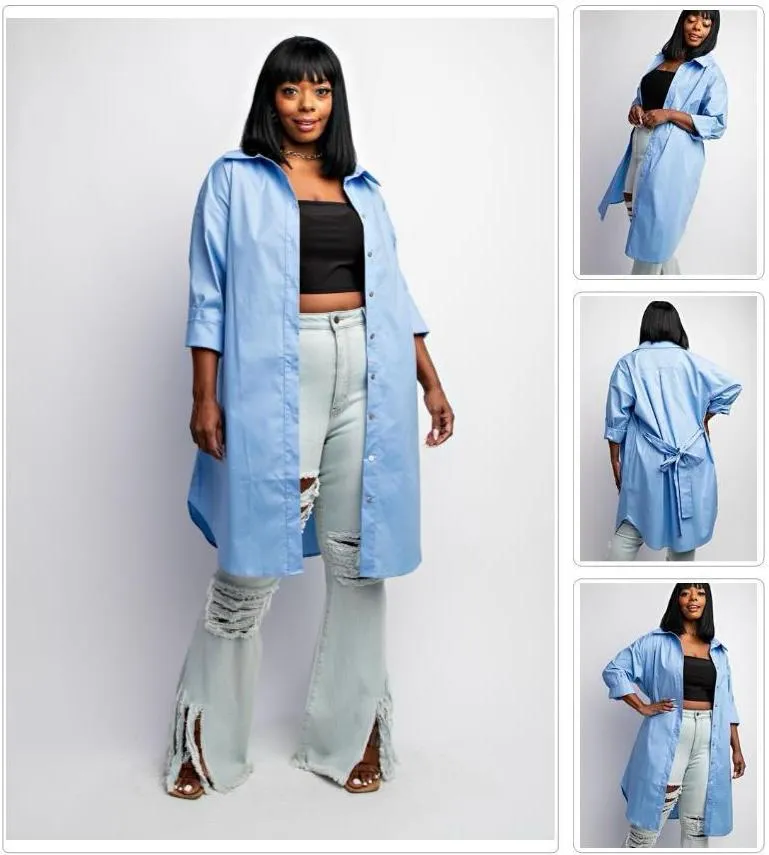 Button Down Shirt Dress