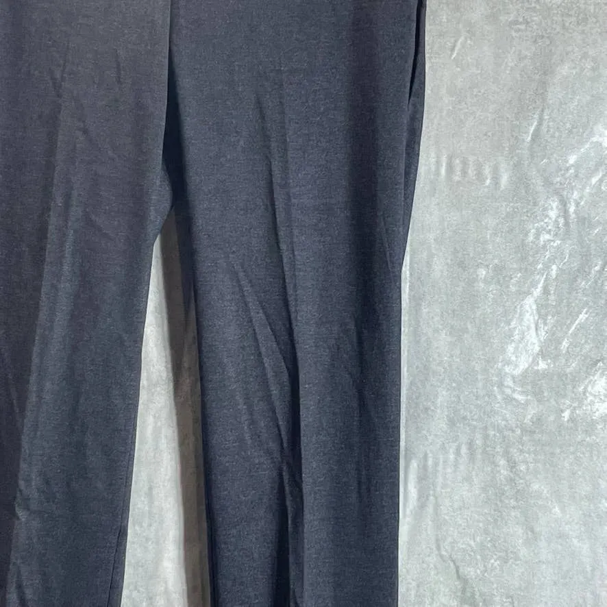 CALVIN KLEIN Men's Dark Grey Knit Slim-Fit Flat Front Suit Separate Pants SZ 30