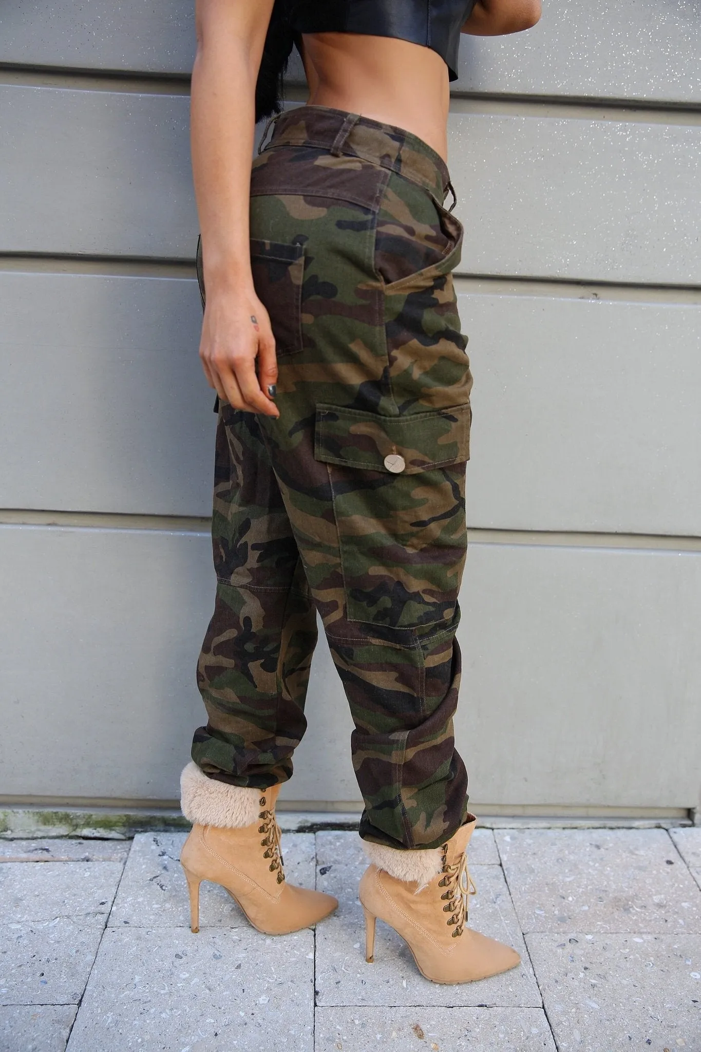 Camo Fatigue Pants
