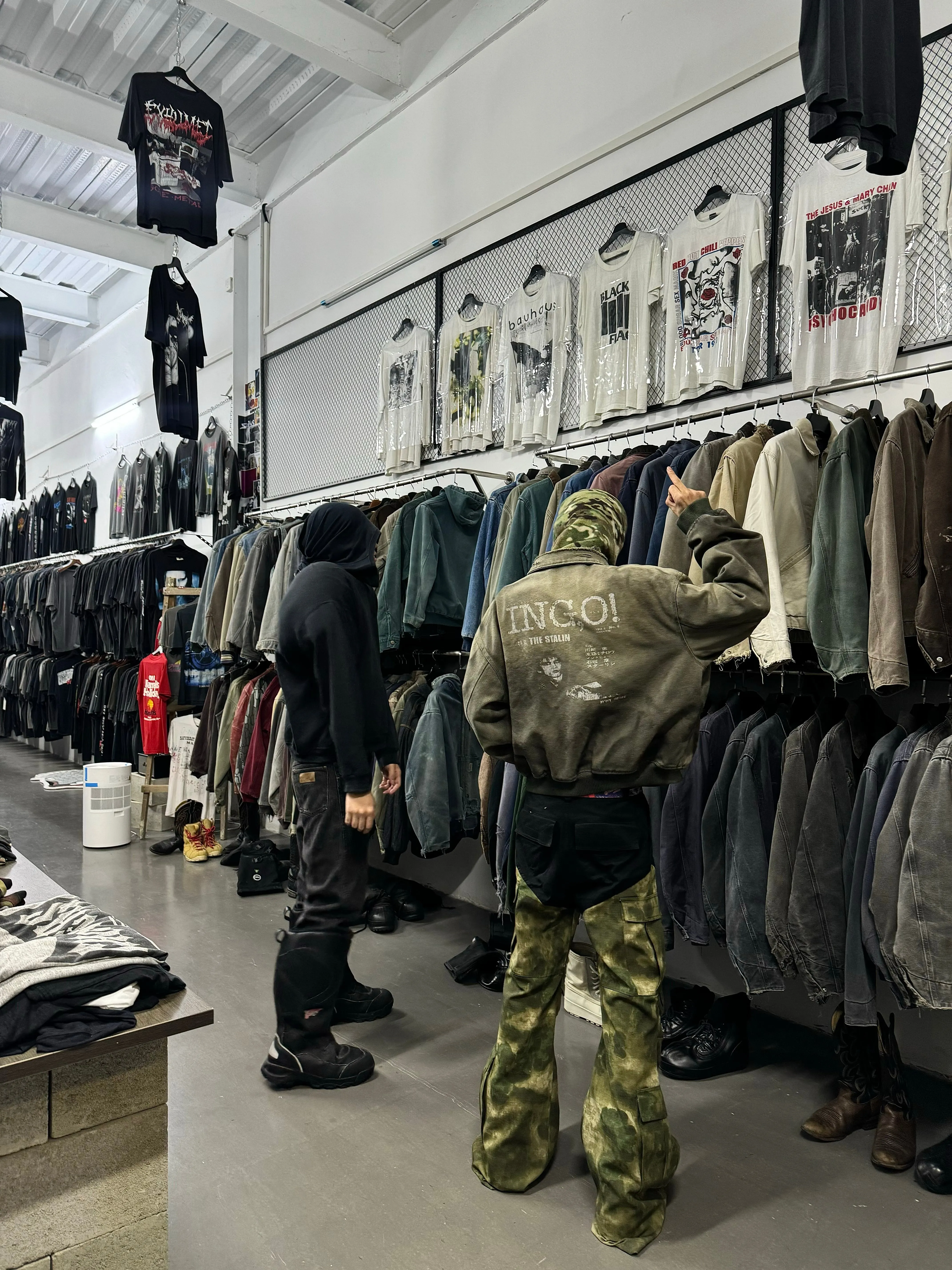 Camouflage Patchwork Cargo Pants