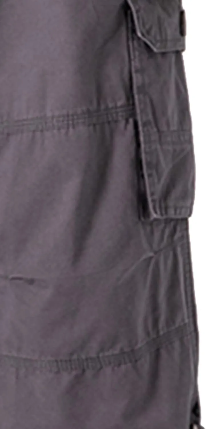 Capri Cargo Pants for Men Fashion Work Hiking Joggers Stretch Ripstop Utility Outdoor Pants with Multiple Pockets