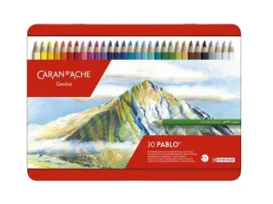 Caran d'Ache Pablo Colored Pencils - set of  30