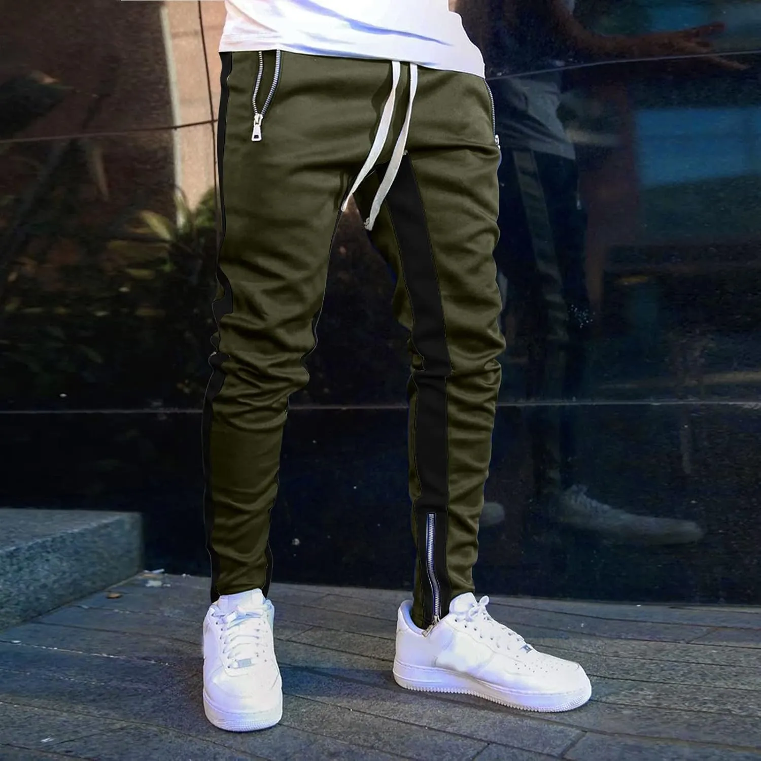 Cargo Pants for Men Big and Tall, for Men with Pockets Mens Casual Joggers Sweatpants Sweatpants for Men Sweat Pants