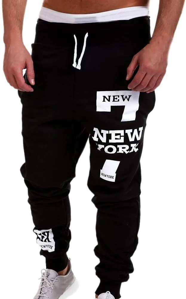 Cargo Pants for Men Joggers Drawstring Pant with Pockets Men's Heavyweight Fleece Cargo Sweatpants Men's Jogger Pants