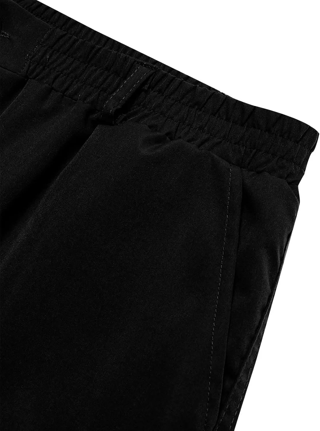 Cargo Pants for Men Relaxed Fit Stretch Construction Work Pants Elastic Waist Ripstop Outdoor Hiking Pants 6 Pockets