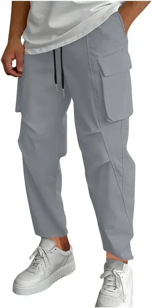 Cargo Pants Men Long Sweatpants Size 28 Mens Shorts Cargo Sweatpants for Baggy Zipper Pockets Relaxed Fit Work Pants for Jeans Big and Tall Jeans Relaxed Fit