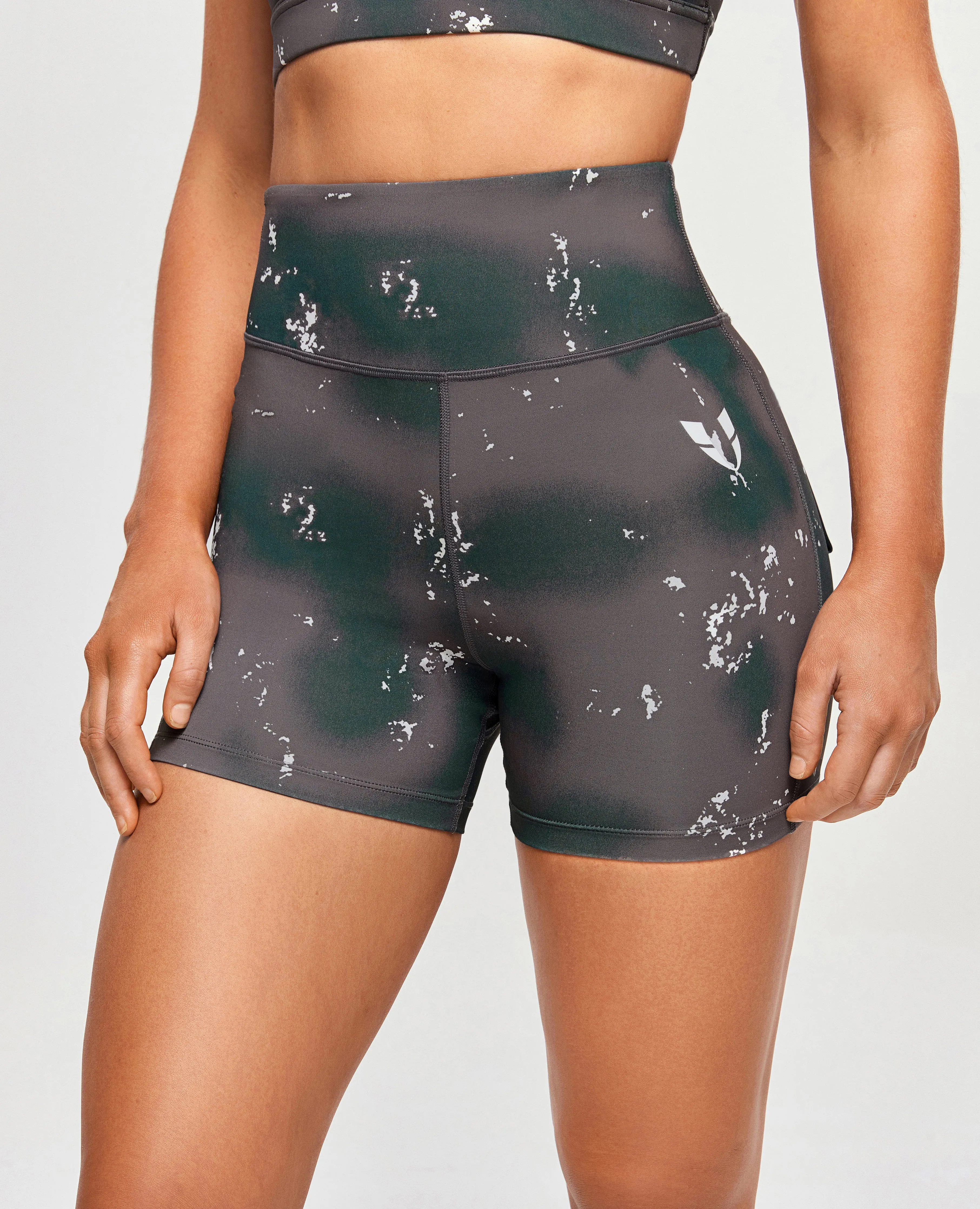 Cargo Short Shorts - Phantom Tie Dye