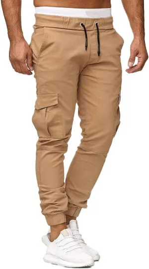 Cargo Sweatpants for Men Big and Tall Fit Cargo Pants for Men Stretch Men's Slim Fit Fleece Pants Winter Big and Tall