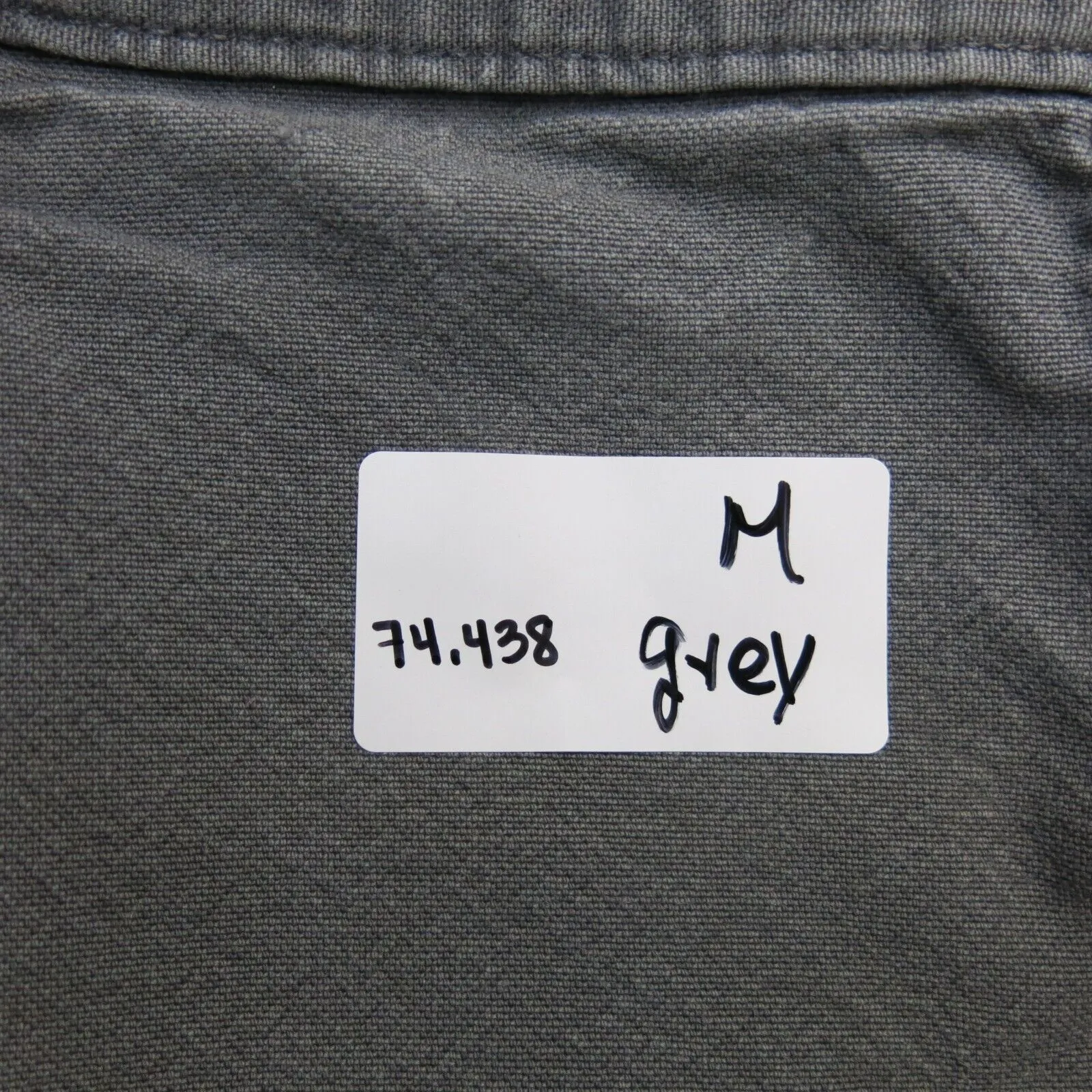 Carhartt Jeans Mens W38XL32 Gray Relaxed Fit Denim Straight Leg Outdoors